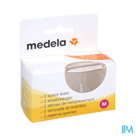 Medela Speen Silicoon Medium Flow 2