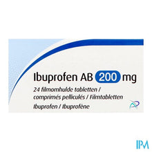 Load image into Gallery viewer, Ibuprofen AB 200mg Filmomh Tabl 24
