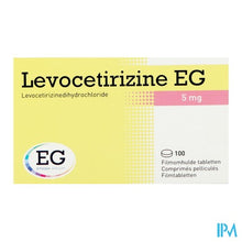 Afbeelding in Gallery-weergave laden, Levocetirizine EG 5 Mg Filmomh Tabl 100
