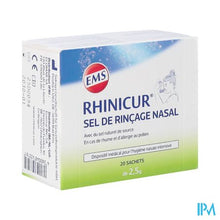 Charger l'image dans la galerie, Rhinicur Nasaal Spoelzout Zakje 20x2,5g
