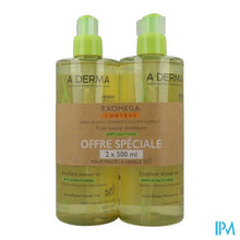 Load image into Gallery viewer, Aderma Exomega Control Olie 2x500ml Promo -50%

