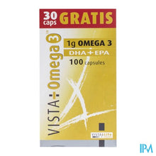 Load image into Gallery viewer, Vista Omega 3 Caps 70+30 Gratis Promo

