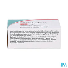 Afbeelding in Gallery-weergave laden, Cetirizin Aurobindo 10mg Filmomh Tabl 10
