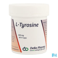 Afbeelding in Gallery-weergave laden, l-tyrosine Caps 60x500mg Deba
