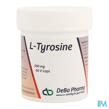 Load image into Gallery viewer, l-tyrosine Caps 60x500mg Deba
