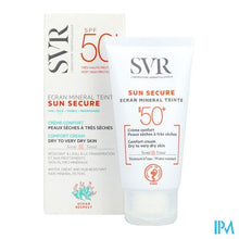 Afbeelding in Gallery-weergave laden, Svr Sun Secure Gekleur.miner.droge Huid Sp50+ 60ml
