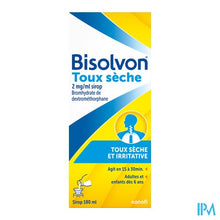 Afbeelding in Gallery-weergave laden, Bisolvon Droge Hoest 2mg/ml Siroop 180ml
