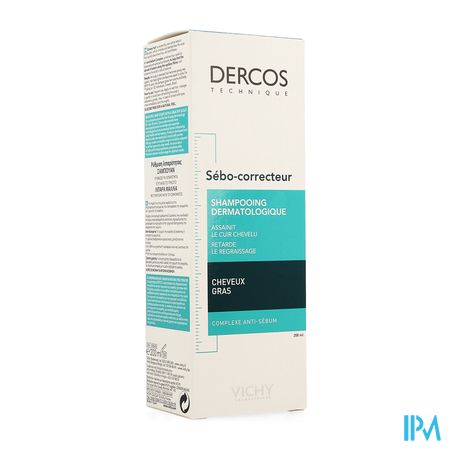 Vichy Dercos Sebo Correct. Vet Haar Sh 200ml