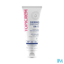 Charger l&#39;image dans la galerie, Topicrem Ur10 Voetcreme A/eelt Tube 75ml

