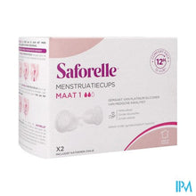 Afbeelding in Gallery-weergave laden, Saforelle Menstruatiecups Pack Comfort 12h T1
