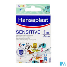 Afbeelding in Gallery-weergave laden, Hansaplast Pleisters Kids Sensitive 1mx6cm
