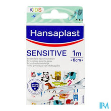 Afbeelding in Gallery-weergave laden, Hansaplast Pleisters Kids Sensitive 1mx6cm
