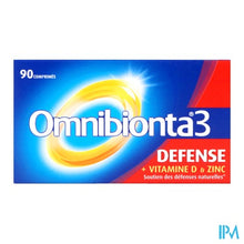 Afbeelding in Gallery-weergave laden, Omnibionta3 Defense Multivitamines Immuniteit (90 tabletten)
