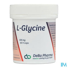 Afbeelding in Gallery-weergave laden, l-glycine V-caps 60x500mg Deba
