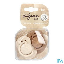 Load image into Gallery viewer, Difrax Fopspeen Dynam.harmon.creme&amp;l.brown 18m+ 2

