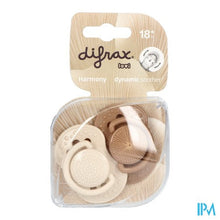 Load image into Gallery viewer, Difrax Fopspeen Dynam.harmon.creme&amp;l.brown 18m+ 2
