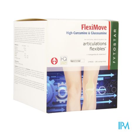 Fytostar Flexi Move Curcumine + Glucosam. Comp 180