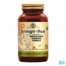 Afbeelding in Gallery-weergave laden, Solgar Kangavites Tropical Punch Kauwtablet 60
