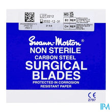 Load image into Gallery viewer, Swann-morton N/st Scalpelmesjes N21 100 Consulta
