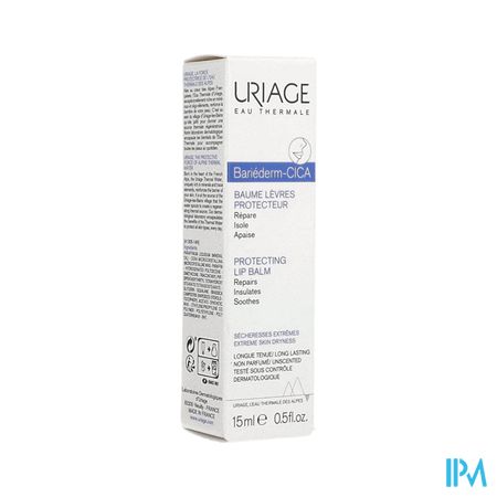 Uriage Bariederm Lippenbalsem Tube 15ml