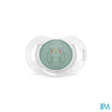 Charger l'image dans la galerie, Suavinex Bonhomia Soother Sili.flat 0/6m Owl Green
