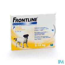 Afbeelding in Gallery-weergave laden, Frontline Spot On Hond 2-10kg Pipet 6x0,67ml
