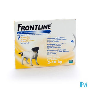 Frontline Spot On Hond 2-10kg Pipet 6x0,67ml