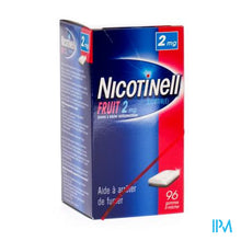Load image into Gallery viewer, Nicotinell Fruit Gomme Macher-kauwgom 96x2mg
