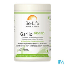Afbeelding in Gallery-weergave laden, Garlic 2000 Bio Be Life Pot Gel 60 Verv.3094711
