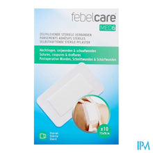 Afbeelding in Gallery-weergave laden, Febelcare Med6 Zelfkl.steriele Verband.15x9cm 10st
