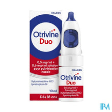 Afbeelding in Gallery-weergave laden, Otrivine Duo 0,5mg/ml+0,6mg/ml Neusspray 10ml
