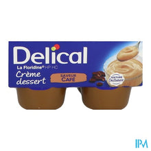 Afbeelding in Gallery-weergave laden, Delical Creme Dessert La Floridine Koffie 4x200g
