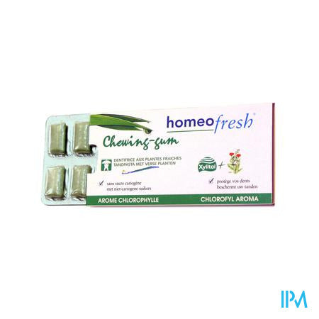 Homeofresh Chew-gum Bioactivum Chloroph. Zs 1x12