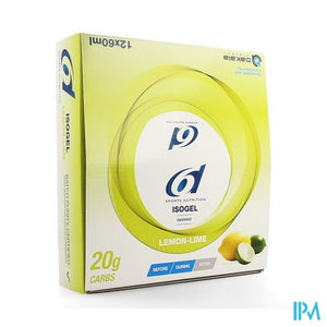 6d Sixd Isogel Lemon/lime 12x60g