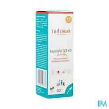 Afbeelding in Gallery-weergave laden, Nutrivit D3 K2 30ml Nutrisan
