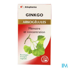 Load image into Gallery viewer, Arkocaps Ginkgo Biloba Plantaardig 150 Cfr 3733110
