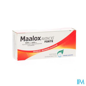 Maalox Antacid Forte 600/400 Comp 40