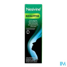 Afbeelding in Gallery-weergave laden, Nesivine Eucalyptus 0,5mg/ml Neusspray Opl 15ml
