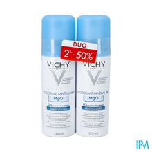 Afbeelding in Gallery-weergave laden, Vichy Deo Mineraal Spray 48u Duo 2x125ml
