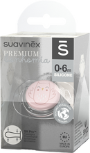 Charger l'image dans la galerie, Suavinex Bonhomia Soother Sili. Flat 0/6m Owl Pink

