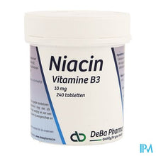 Afbeelding in Gallery-weergave laden, Niacin 10mg Caps 240 Deba
