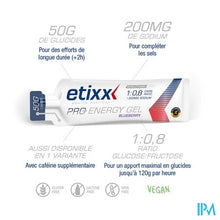 Afbeelding in Gallery-weergave laden, Etixx Double Carb Energy Gel Prol.blueberry12x60ml
