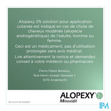 Charger l&#39;image dans la galerie, Alopexy 2 % Liquid Fl Pipet/spray 1x60ml

