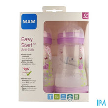 Afbeelding in Gallery-weergave laden, Mam Zuigfles Easy Start A/colic Meisje 260ml
