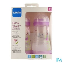 Load image into Gallery viewer, Mam Zuigfles Easy Start A/colic Meisje 260ml
