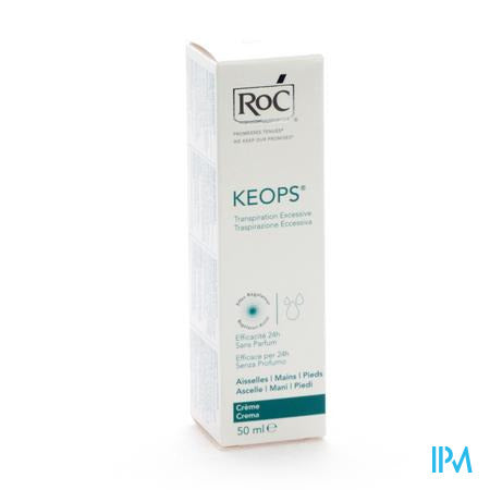 Roc Keops Cr Overmatige Transpiratie N/parf 50ml
