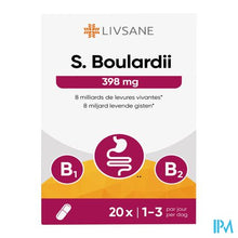 Afbeelding in Gallery-weergave laden, Livsane S. Boulardii 398mg Caps 20
