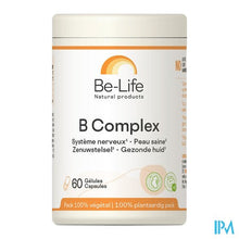 Afbeelding in Gallery-weergave laden, B Complex Vitamin Be Life Nf Caps 60 Verv. 2750834
