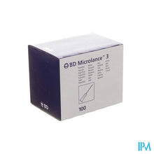 Load image into Gallery viewer, Bd Microlance 3 Nld 30g 1/2 Rb 0,3x13mm Geel 100

