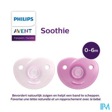 Afbeelding in Gallery-weergave laden, Philips Avent Fopspeen +0m Soothie Girl 2
